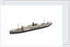 Waterline model; Miniature model by Reginald Carpenter