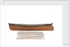Full hull model; Plank-on-frame by unknown