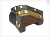 Sectional model; Stern model; Waterline model by unknown
