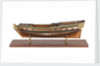Model of the 'Rose' (1706), warship, sixth rate, sloop, 20 guns by unknown