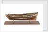 Model of the 'Rose' (1706), warship, sixth rate, sloop, 20 guns by unknown