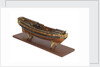 Model of the 'Rose' (1706), warship, sixth rate, sloop, 20 guns by unknown