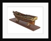 Model of the 'Rose' (1706), warship, sixth rate, sloop, 20 guns by Unknown
