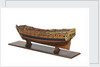 Contemporary full hull model of the 'Mordaunt' by unknown