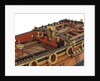 Contemporary full hull model of the 'Mordaunt' by unknown