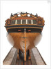 Model of a 36 gun frigate by unknown
