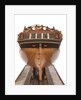 Model of a 36 gun frigate by unknown