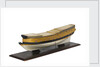 Model of the vessel 'Triton' (1697), warship, French, 42 guns by unknown