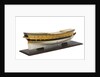 Model of the vessel 'Triton' (1697), warship, French, 42 guns by unknown