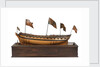 Model of the 'Mermaid' (1784), warship, frigate, 32 guns by George Stockwell
