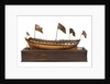 Model of the 'Mermaid' (1784), warship, frigate, 32 guns by George Stockwell