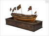 Model of the 'Mermaid' (1784), warship, frigate, 32 guns by George Stockwell