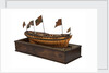 Model of the 'Mermaid' (1784), warship, frigate, 32 guns by George Stockwell