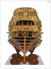 A fourth rate warship (1703), 50 guns by unknown