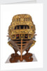 A fourth rate warship (1703), 50 guns by unknown