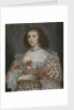 An unidentified young lady of the time of Charles I by English School