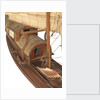 A model of a cargo vessel; Junk, Upper Yangtze by unknown