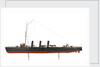 Warship and dispatch vessel 'Mogami' (1908) by Unknown