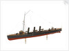 Warship and dispatch vessel 'Mogami' (1908) by unknown