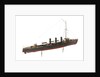 Warship and dispatch vessel 'Mogami' (1908) by unknown