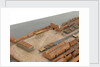 Topographical model of Chatham Dockyard, 1772-1774 by William Phillips