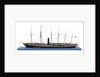 Ship model of the passenger/cargo vessel SS 'Great Britain' (1843) by Bassett-Lowke Ltd