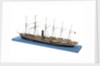 Ship model of the passenger/cargo vessel SS 'Great Britain' (1843) by Bassett-Lowke Ltd