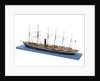 Ship model of the passenger/cargo vessel SS 'Great Britain' (1843) by Bassett-Lowke Ltd