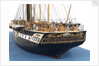 Ship model of the passenger/cargo vessel SS 'Great Britain' (1843) by Bassett-Lowke Ltd