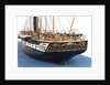 Ship model of the passenger/cargo vessel SS 'Great Britain' (1843) by Bassett-Lowke Ltd