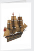 Model of a warship (1805), Frigate, 38 guns by Unknown