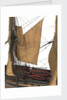 Model of a warship (1805), Frigate, 38 guns by unknown