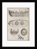 Bomb vessel plans, plate from 'Memoires d'Artillerie' by Pierre Surirey de Saint Remy by unknown
