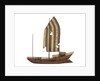 A model of a cargo vessel; River Junk, China by unknown