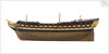 80-gun two decker HMS 'Foudroyant' (1798) by Edgar Albert Benford