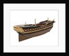 80-gun two decker HMS 'Foudroyant' (1798) by Edgar Albert Benford