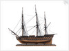 French warship, 80 guns by unknown