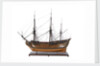Model of First rate 100-gun warship 'Victory' (1737) by Unknown
