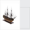 Model of First rate 100-gun warship 'Victory' (1737) by unknown