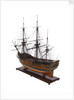 Model of First rate 100-gun warship 'Victory' (1737) by unknown