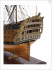 Model of First rate 100-gun warship 'Victory' (1737) by unknown