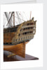 Model of First rate 100-gun warship 'Victory' (1737) by unknown