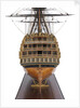 Model of First rate 100-gun warship 'Victory' (1737) by unknown
