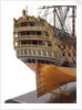Model of First rate 100-gun warship 'Victory' (1737) by unknown
