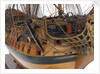 Model of First rate 100-gun warship 'Victory' (1737) by unknown