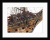 Model of First rate 100-gun warship 'Victory' (1737) by unknown