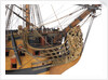 Model of First rate 100-gun warship 'Victory' (1737) by unknown