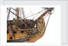 Model of First rate 100-gun warship 'Victory' (1737) by unknown