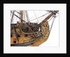 Model of First rate 100-gun warship 'Victory' (1737) by unknown