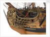 Model of First rate 100-gun warship 'Victory' (1737) by unknown